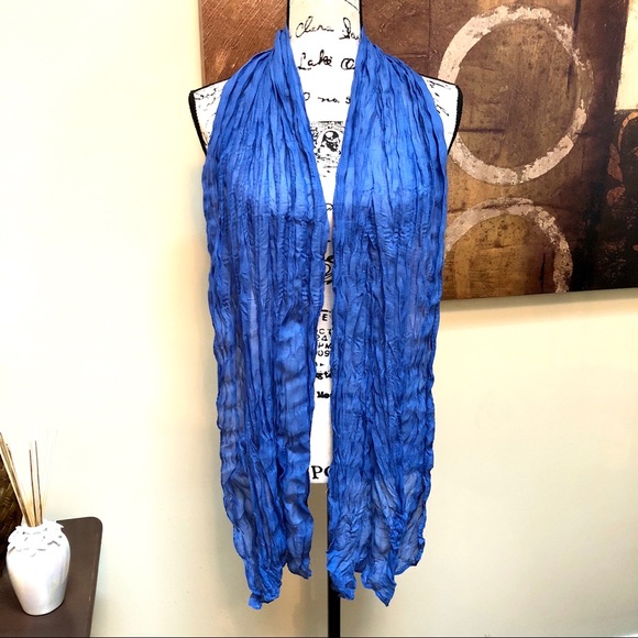 ⚡️2 for $15 Pink Twisted Cotton Linen Scarf - Picture 3 of 6